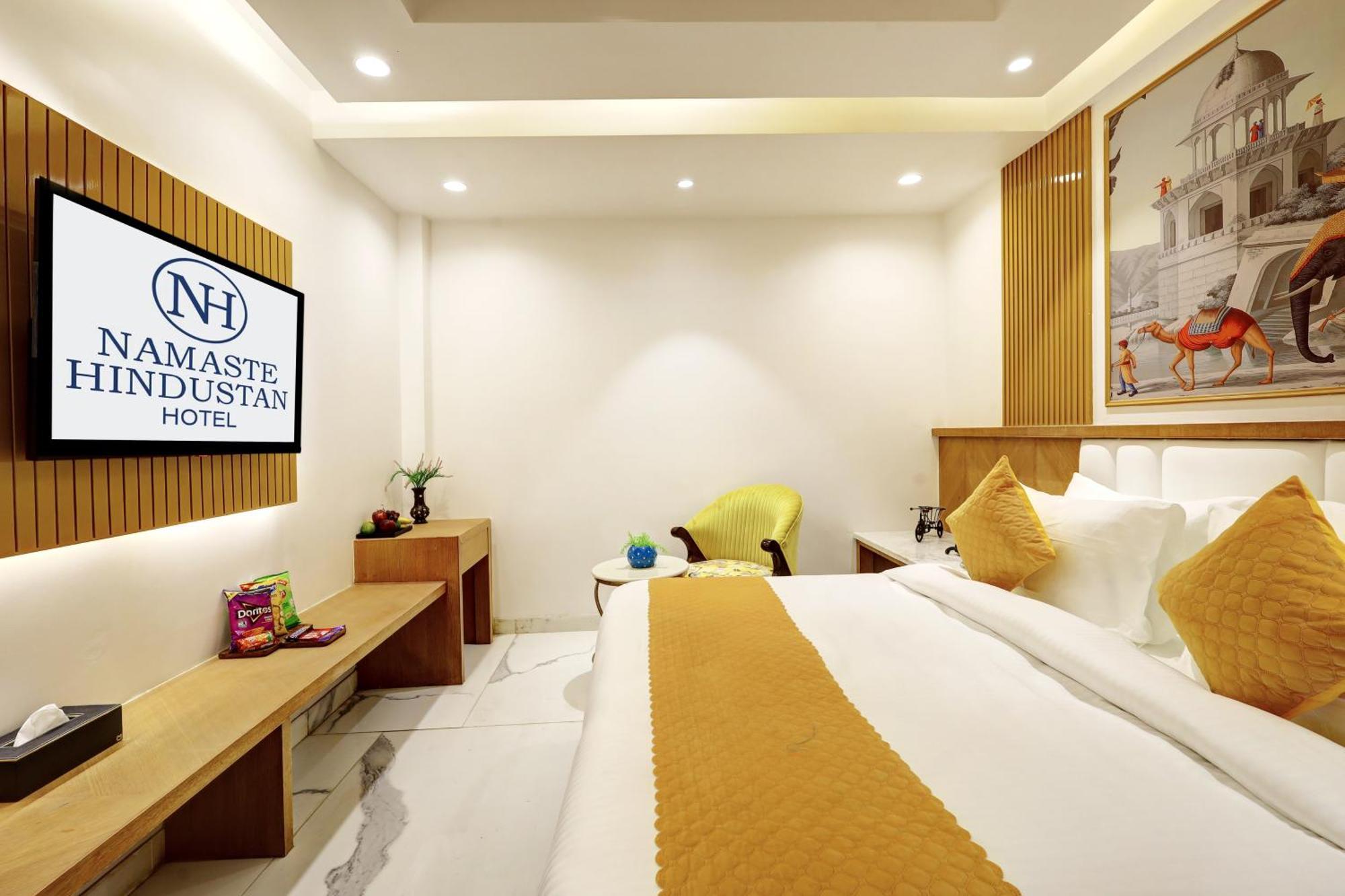 Hotel Namaste Hindustan Just A Minute Away From New Delhi Railway Station And Connaught Place Eksteriør bilde