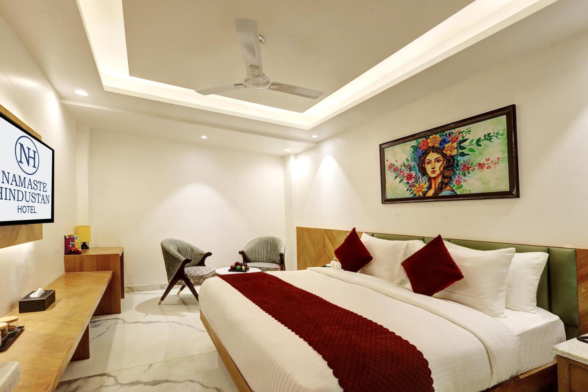 Hotel Namaste Hindustan Just A Minute Away From New Delhi Railway Station And Connaught Place Eksteriør bilde