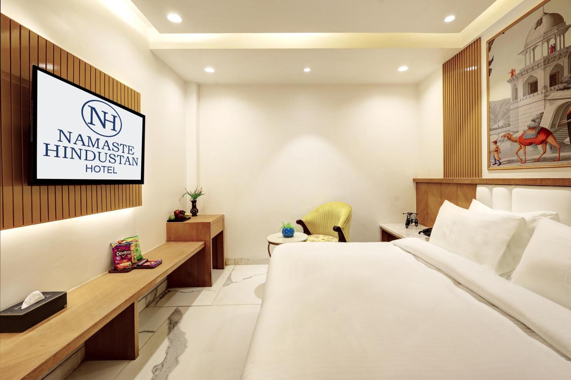 Hotel Namaste Hindustan Just A Minute Away From New Delhi Railway Station And Connaught Place Eksteriør bilde