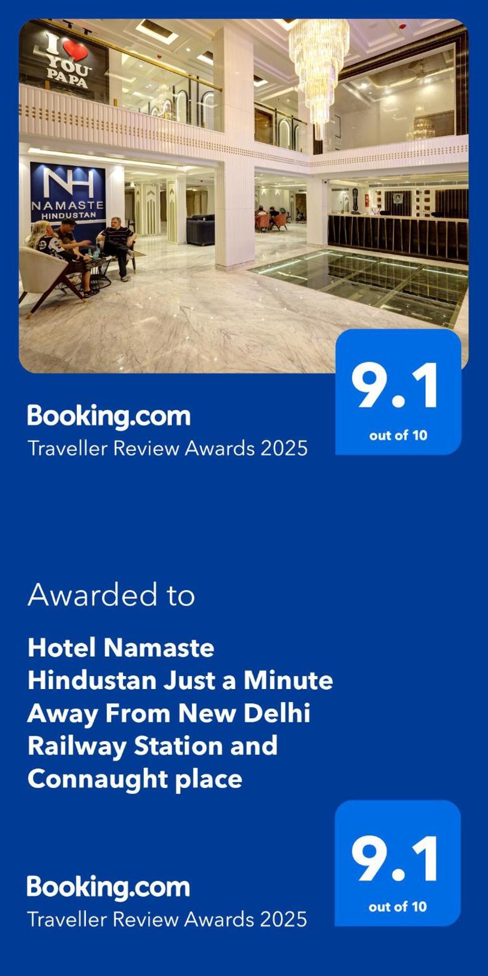 Hotel Namaste Hindustan Just A Minute Away From New Delhi Railway Station And Connaught Place Eksteriør bilde